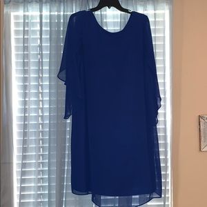 Blue 16W Dress